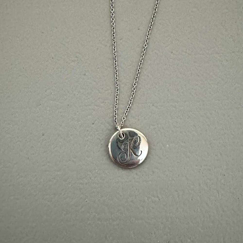 Tiffany & Co. Letter K Necklace